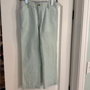 J.Bailey Blue & Green Checkered Pant / Boys size 6 — 040926